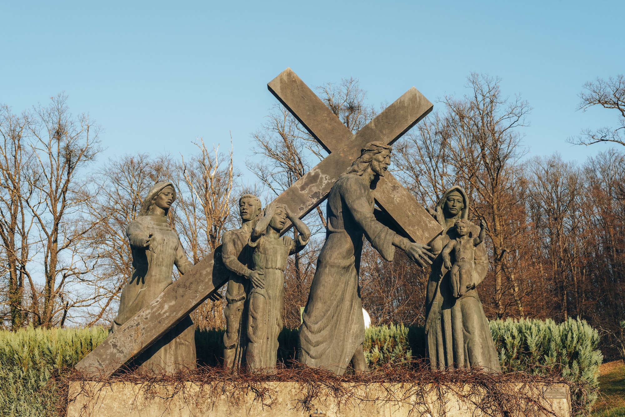 8th Station of the cross, Jesus Consoles the Daughters of Jerusalem, pilgrimage