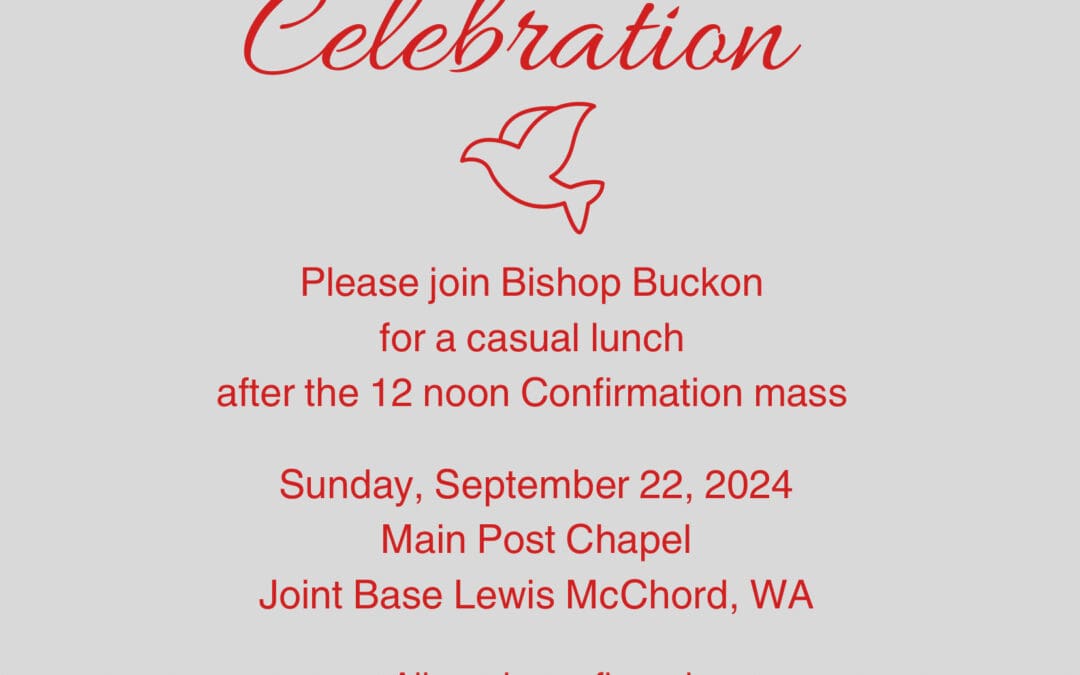 Confirmation Celebration