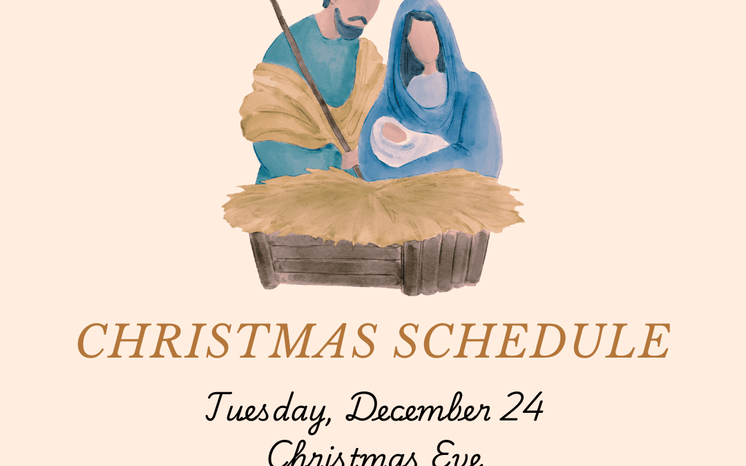 Christmas Day Mass Schedule