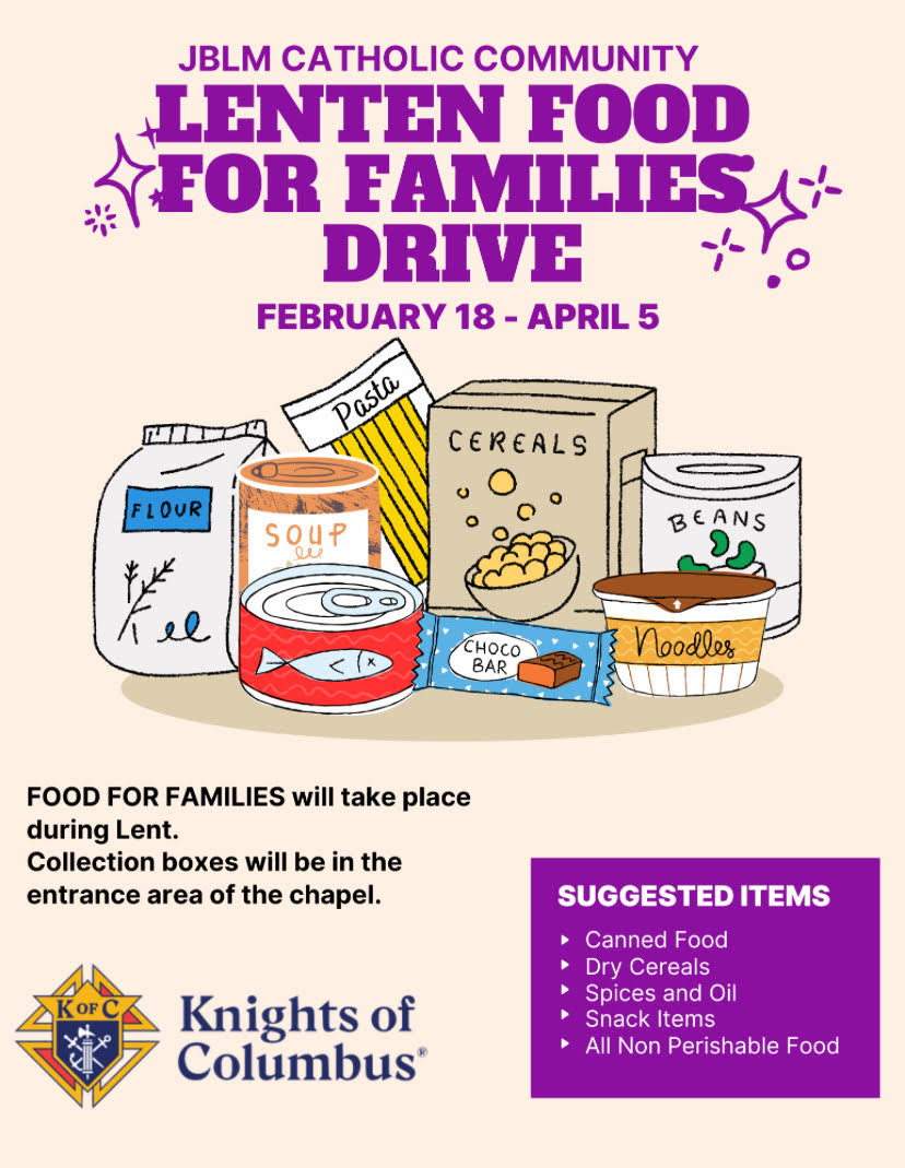 Food Drive flyer