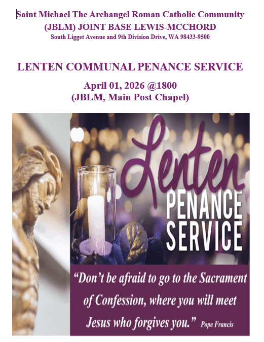 Lenten Penance Service