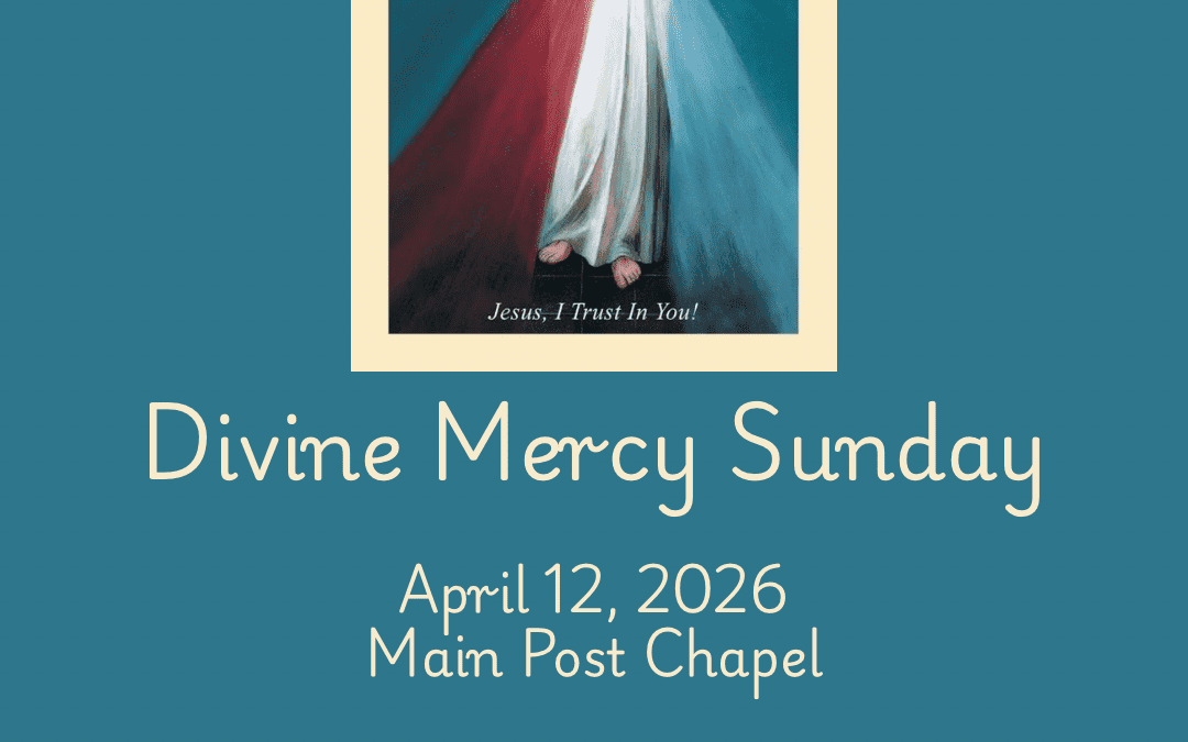 Divine Mercy Sunday Event