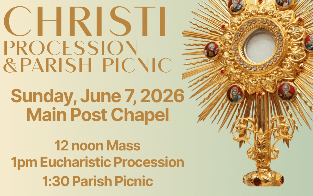 Corpus Christi Procession and Parish Picnic