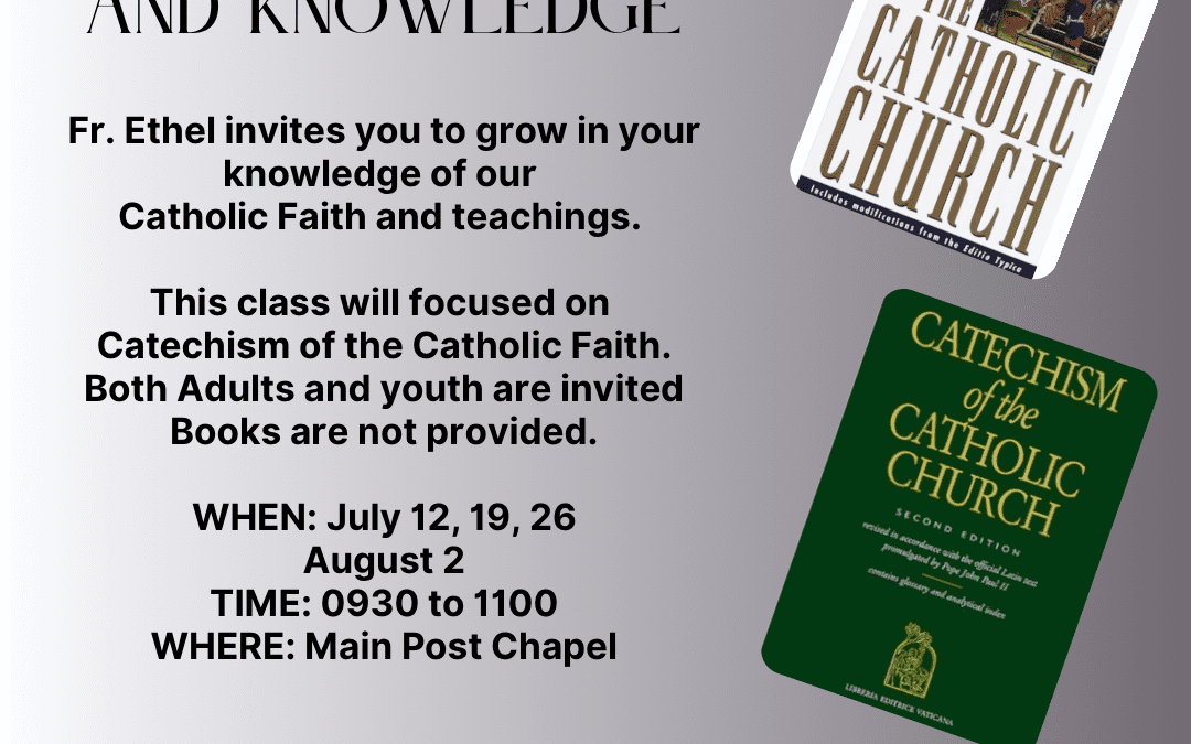 Catholic Faith and teachings.